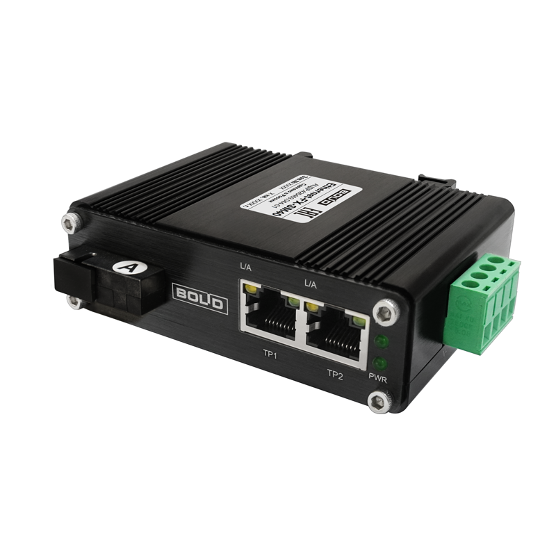 Ethernet-FX-SM40SA Преобразователь Ethernet 10/100 Мбит/с в оптику. Одномодовое волокно до 40 км. Для обмена данными используются одно волокно.